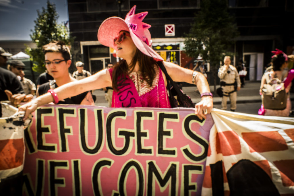 GOP Protest_Refugees Welcome