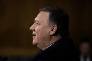 Mike Pompeo at Hearing to become Director of the CIA