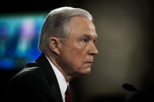 Jeff-Sessions at Congressional Confirmation Hearing for Attorney General