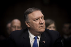 CIA Director, Mike Pompeo at the Worldwide Threats Assessment Senate briefing Feb 13, 2018