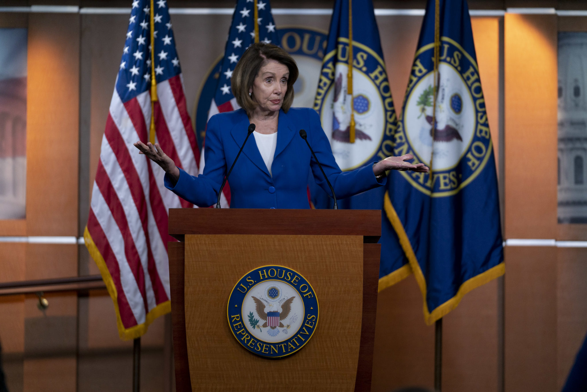 House Speaker Nancy Pelosi, Jan. 31, 2019