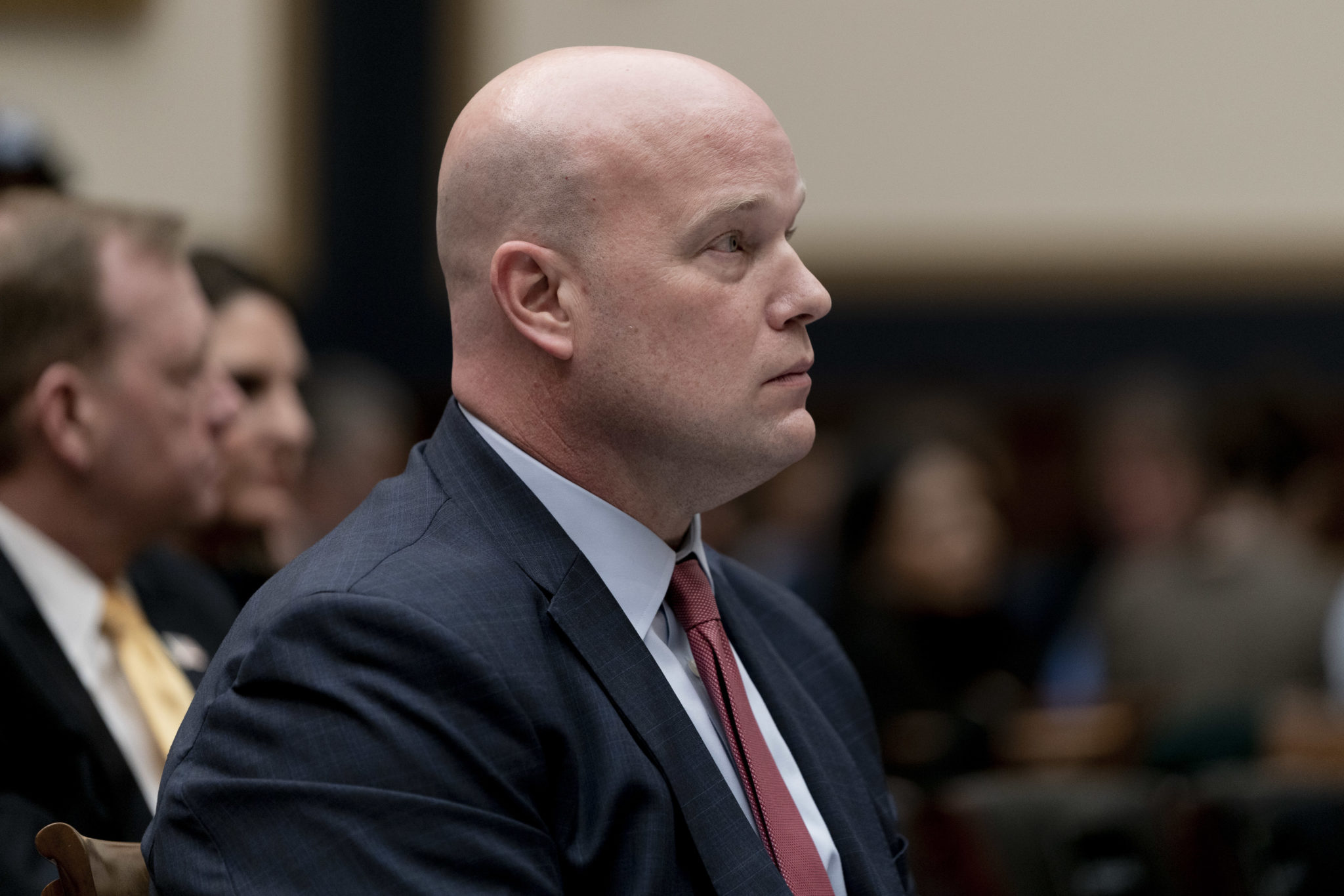 Acting AG Matthew Whitaker testifies before the House Judiciary Committee, Feb. 8, 2019