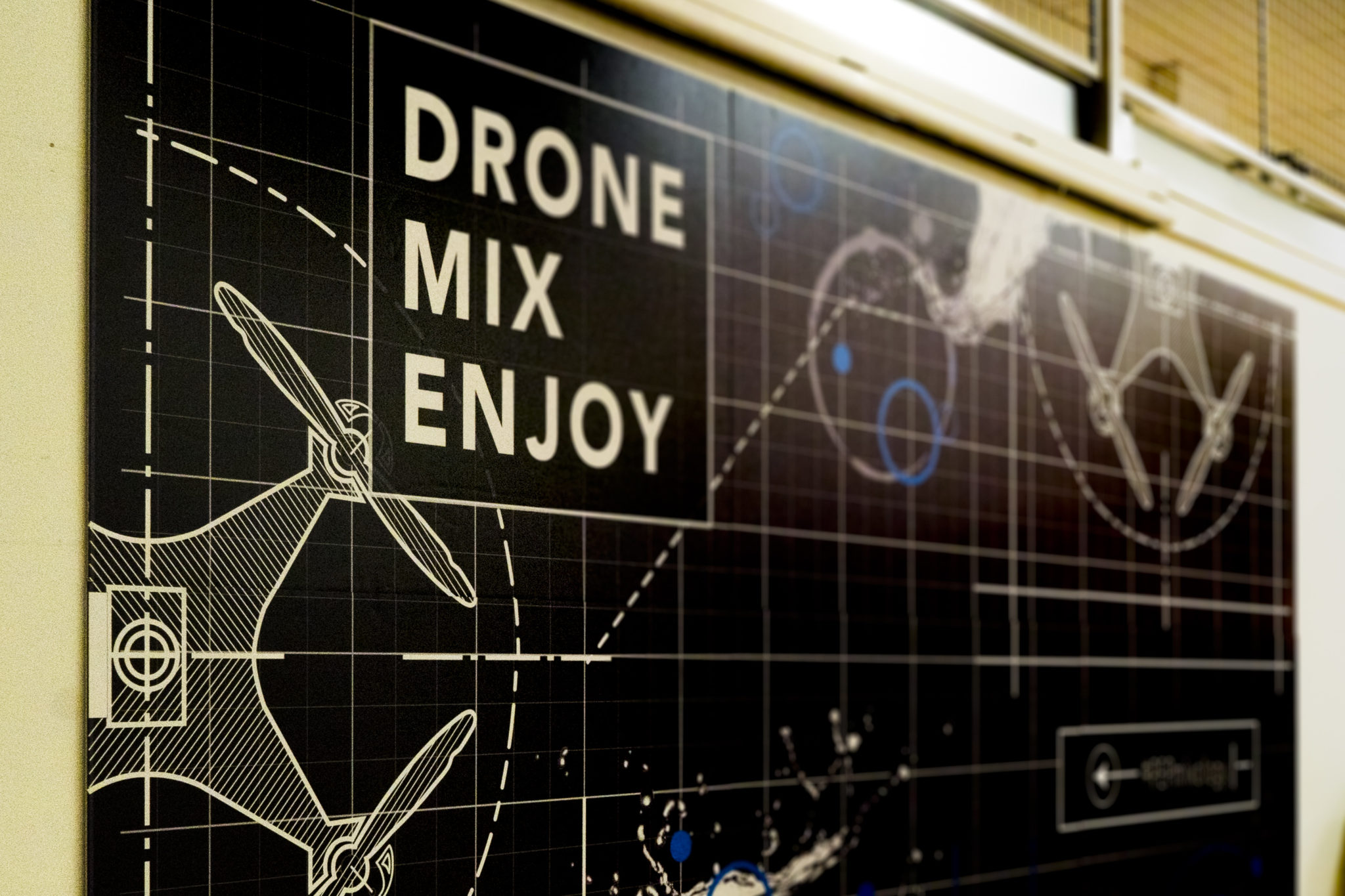 Drone mixology event